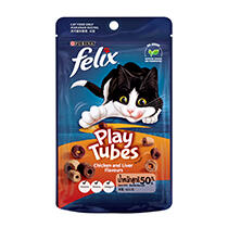 FELIX® Play Tubes 香酥捲雞肉及雞肝風味