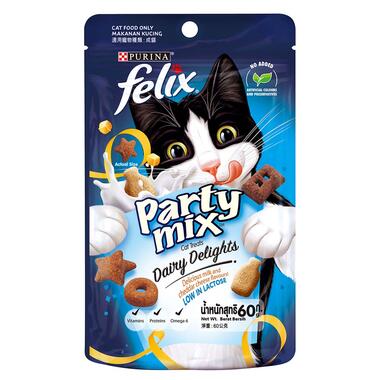 FELIX® 貓脆餅 奶香派對(牛奶巧達起司風味)